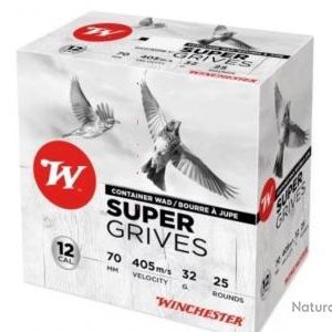 Cartucho Winchester Cx.25 Nº7,5 – 32gr Super Grives Special Migrator