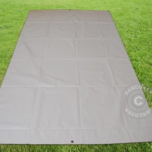 Plane, Bodenplane 2,8x5,2m PVC, Grau