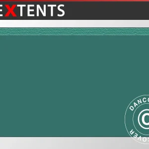 Standard-Seitenwand für FleXtents, 4m, Grün
