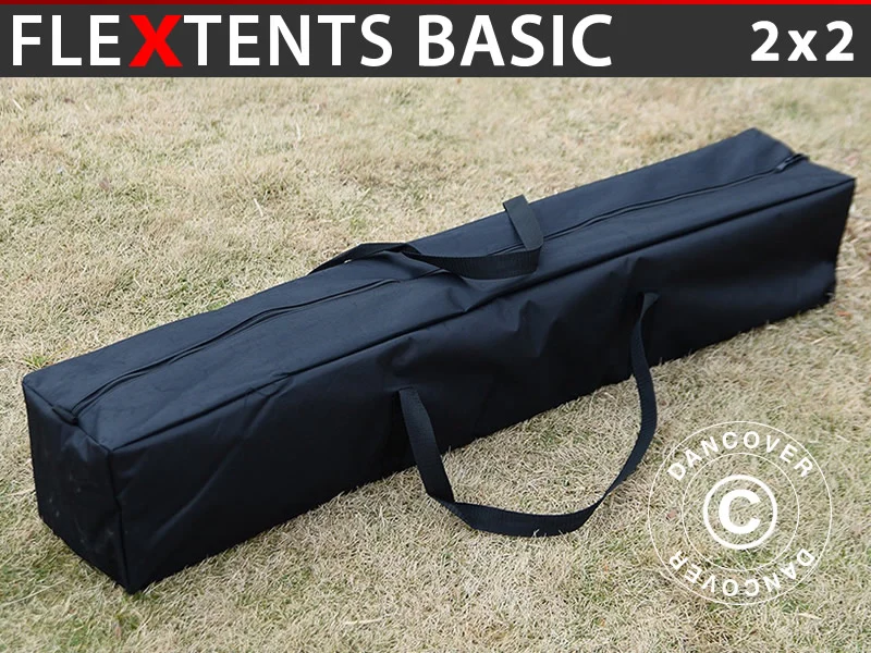 Tragetasche, FleXtents Basic v.2 2x2m, Schwarz - Image 2