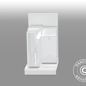 Wandhalterung für Pavillon San Pablo Alu+, 3x3m, 3x4m und 4x4m, Weiß, 2 Stk.