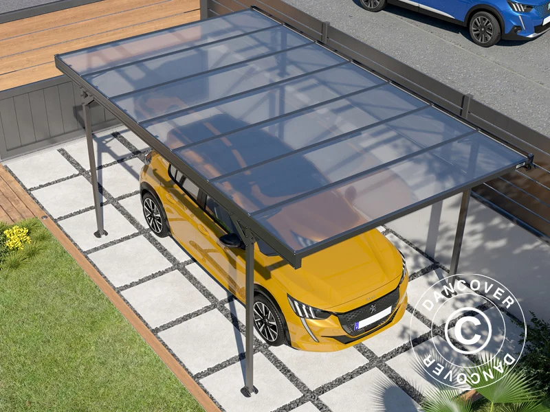 Carport Mistral, 3,09x5,09x2,27m, Anthrazit