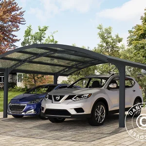 Doppelcarport Arizona, 5,78x4,95m, Palram/Canopia, Grau
