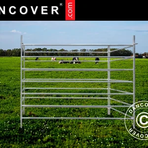 Tiergehege, 1,5x1,22m, 4 Stk., Silber
