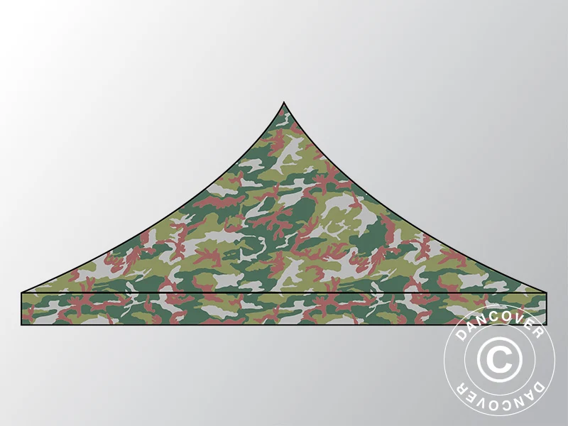 Dachplane für Faltzelt FleXtents 3x6m, Camouflage - Image 2