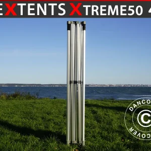 Aluminiumrahmen für Faltzelt FleXtents Xtreme 50 4x6m, 8 Beine, 50mm