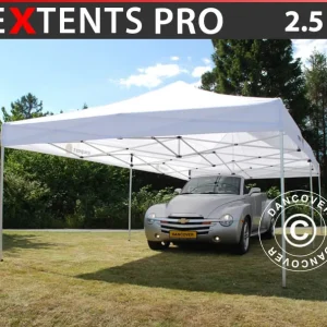 Faltzelt FleXtents PRO 2,5x5m Weiß