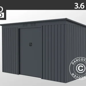 Geräteschuppen, 2,77x1,30x1,73m, 3,6m², ProShed®, Anthrazit