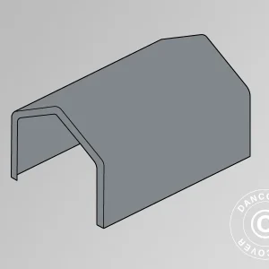 Dachplane für Lagerzelt PRO 3x6m PVC, grau