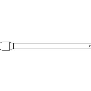 Diagonale Stütze, Ø32x800mm