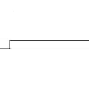 Deckenschiene, Ø25x1830mm