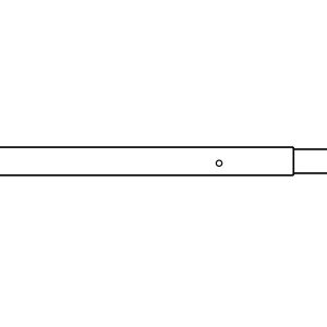 Hintere Beinstange, 1857mm