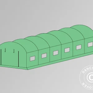 Plane für Foliengewächshaus, 4x8x2m, 140 g/m2 PE, grün
