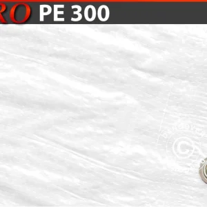 Plane 6x10m, PE 300g/m², Weiß
