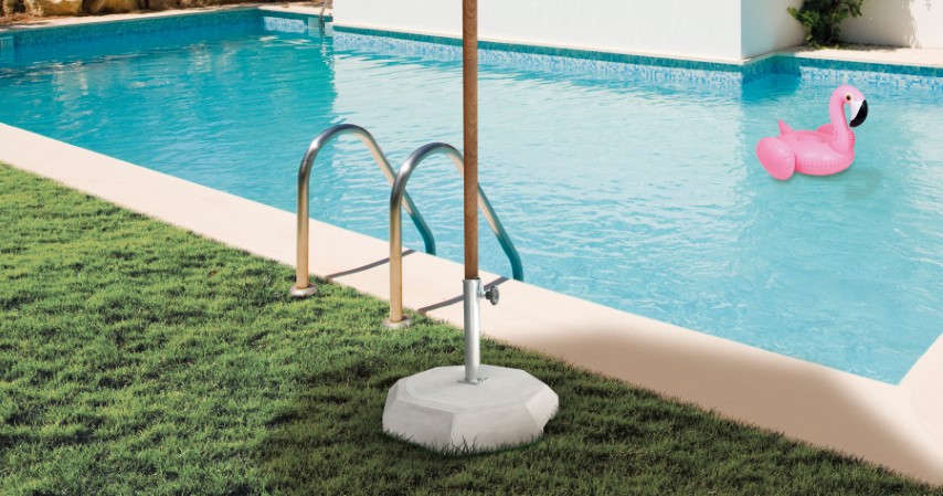 Base de Chapéu Natural Sextavada em Betão | 23Kg - Image 3
