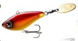 Amostra Shimano Lure Basntam BT Spin 45mm 14g 001 Black Gold